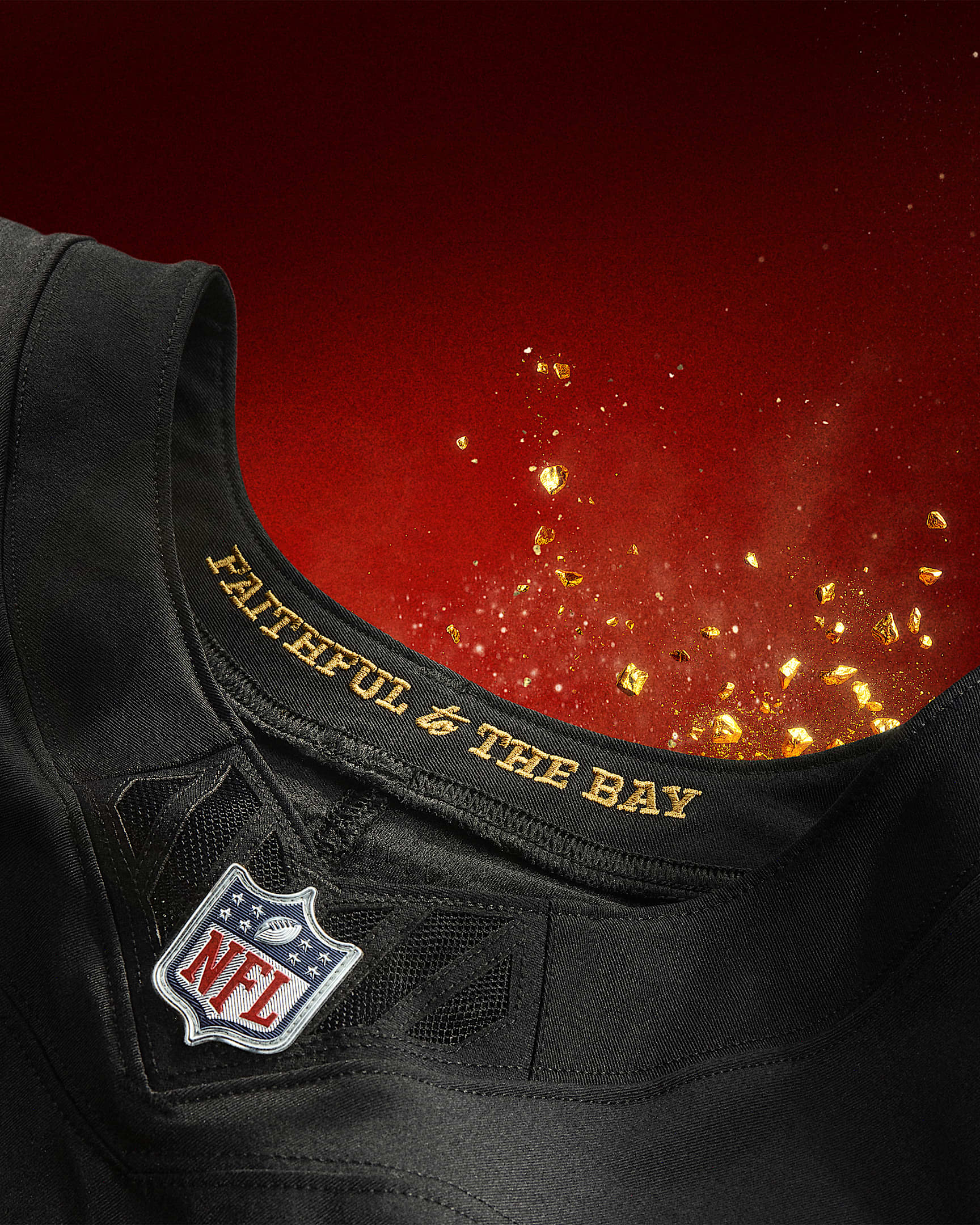 San Francisco 49ers Nike 2025 RIVALRIES Colleciton Custom Vapor F.U.S.E. Limited Jersey - Black - Image 2