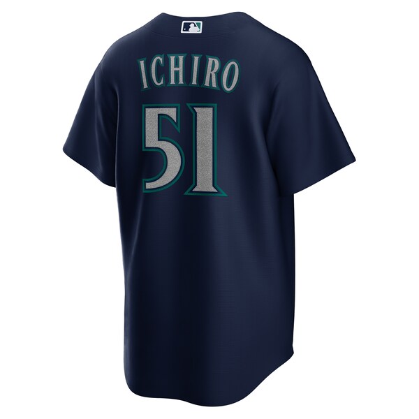 Ichiro Suzuki Seattle Mariners Nike Official Replica Player Jersey - Navy - Image 3