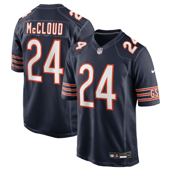 Nick McCloud Chicago Bears Nike Team Game Jersey - Navy - Image 2