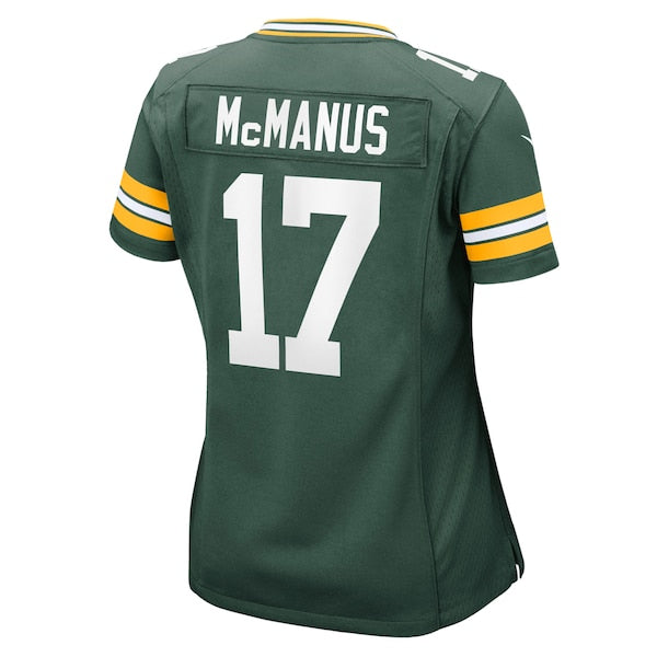 Brandon McManus Green Bay Packers Nike Women's Team Game Jersey - Green - Image 3