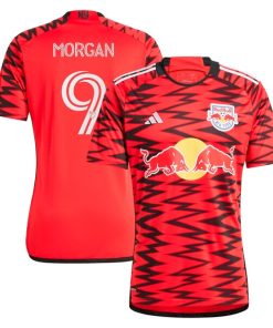 Lewis Morgan New York Red Bulls adidas 2024 Legacy Replica Player Jersey - Red