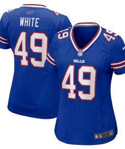 DaShaun White Buffalo Bills Nike Women's Team Game Jersey - Royal