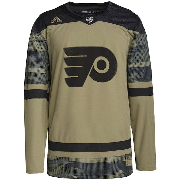 Philadelphia Flyers adidas Military Appreciation Team Authentic Practice Jersey - Camo - Image 2