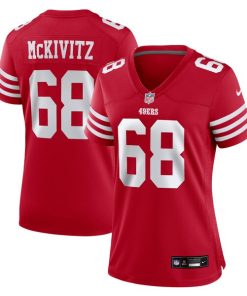 Alternative view of Colton McKivitz San Francisco 49ers Nike Women's  Game Jersey -  Scarlet