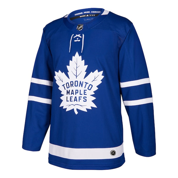 Toronto Maple Leafs adidas Home Authentic Blank Jersey - Blue - Image 2