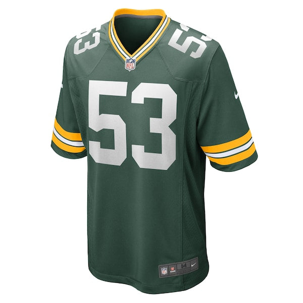 Arron Mosby Green Bay Packers Nike Team Game Jersey - Green - Image 2