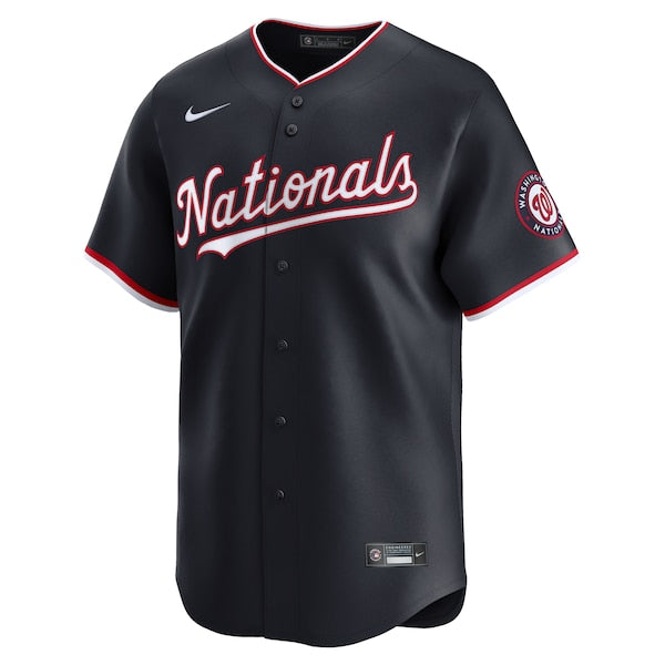 James Wood Washington Nationals Nike Alternate Limited Player Jersey - Navy - Image 2