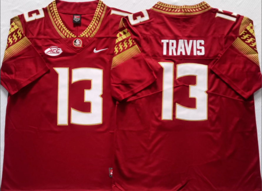 Jordan Travis NCAA Florida State Seminoles Nike Vapor Limited Jersey