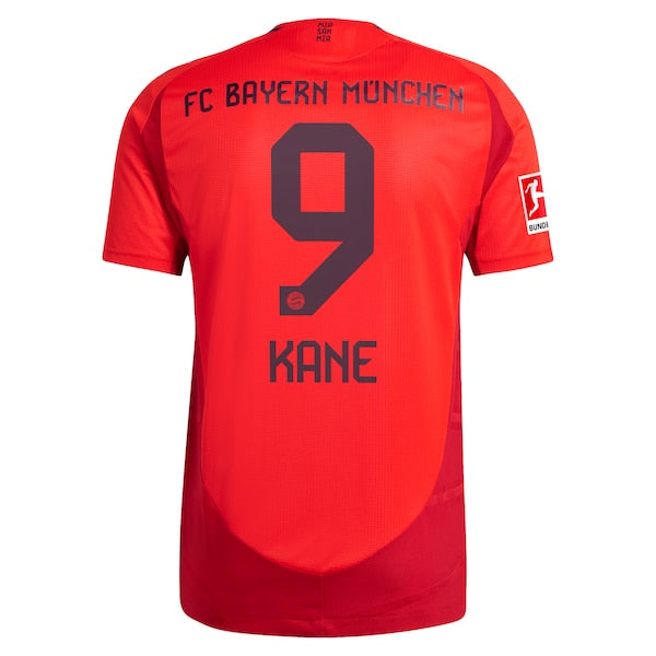 Harry Kane Bayern Munich adidas 2024/25 Home Authentic Player Jersey - Red - Image 4