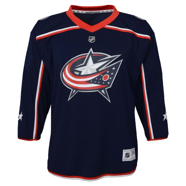 Columbus Blue Jackets Preschool Home Replica Custom Jersey - Navy - Image 3