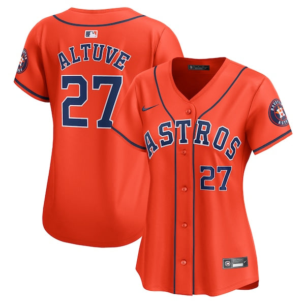 Jose Altuve Houston Astros Nike Women's Alternate Limited Player Jersey?ยจC Orange