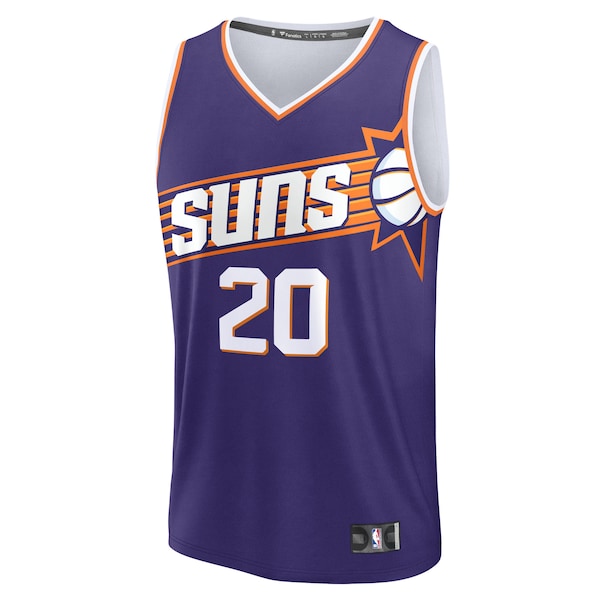 Rasheer Fleming Phoenix Suns Fast Break Replica Jersey - Purple - Icon Edition - Image 2