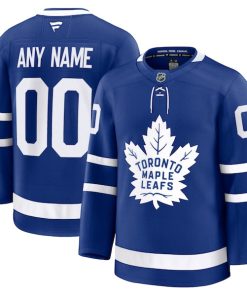 Toronto Maple Leafs  Home Premium Custom Jersey - Blue/Black/White