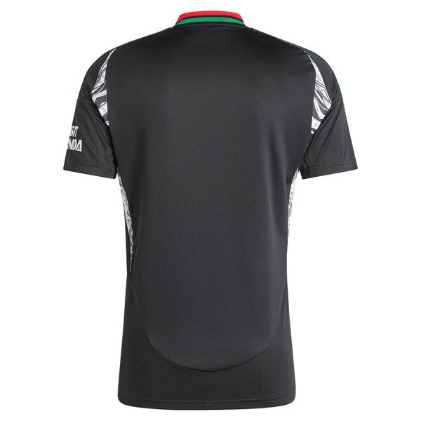 Arsenal adidas Men's 2024/25 Away Replica Jersey - Black - Image 3