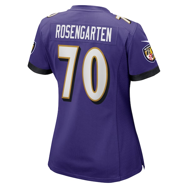 Roger Rosengarten Baltimore Ravens Nike Women's Game Jersey - Purple - Image 4
