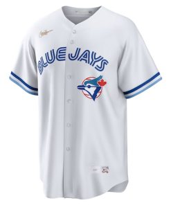 Alternative view of Fred McGriff Toronto Blue Jays Nike Cooperstown Collection 2023 Hall of Fame Inline Replica Jersey - White