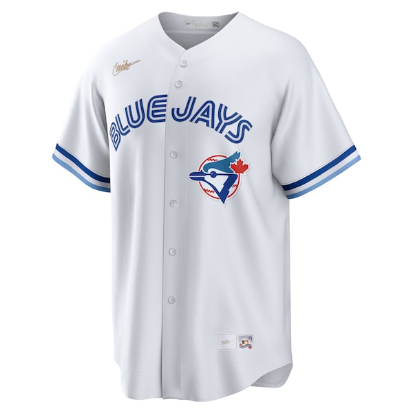 Roberto Alomar Toronto Blue Jays Nike Home Cooperstown Collection Player Jersey - White - Image 2