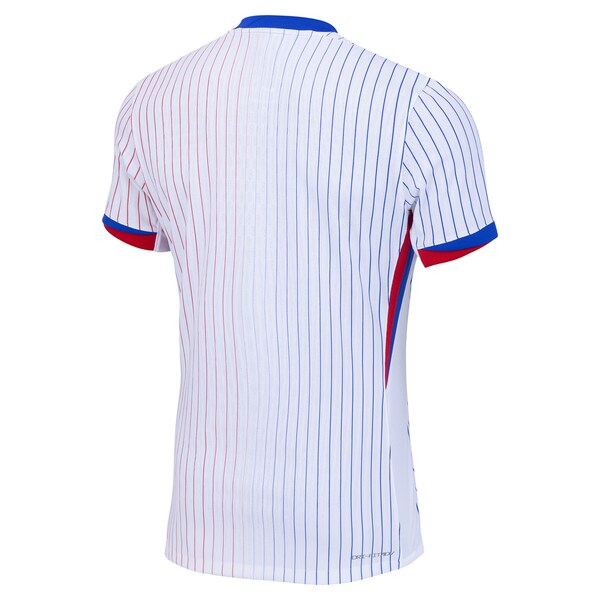 France National Team Nike 2024 Away Authentic Blank Jersey - White - Image 4