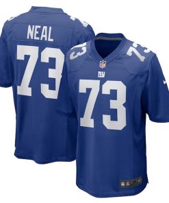 Evan Neal New York Giants Nike Women's Game Player Jersey - Royal