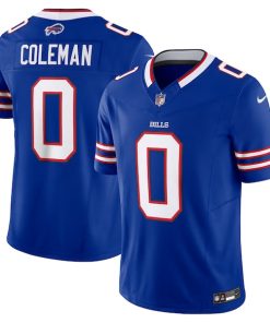 Keon Coleman Buffalo Bills Nike Team Vapor F.U.S.E. Limited Jersey - Royal/Red