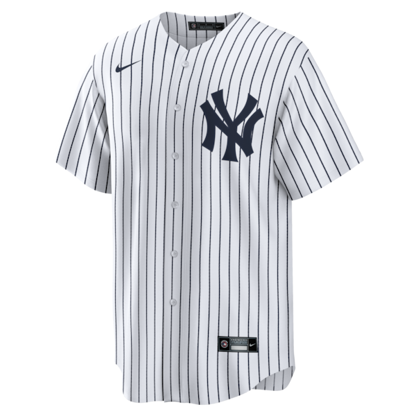 Reggie Jackson New York Yankees Nike Home Retired Player Replica Jersey - White - Image 2