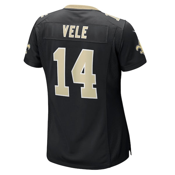 Devaughn Vele New Orleans Saints Nike Women's Team Game Jersey - Black - Image 3