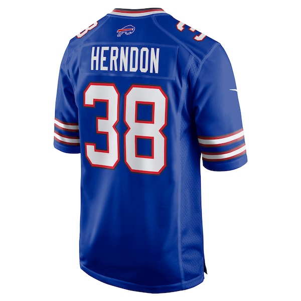 Tre Herndon Buffalo Bills Nike Team Game Jersey - Royal - Image 3