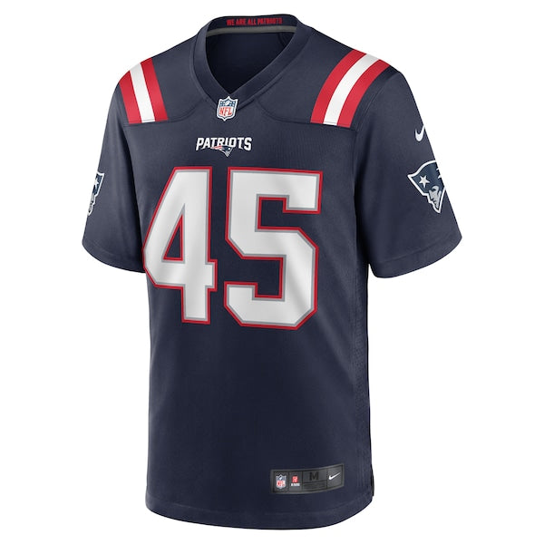 Monty Rice New England Patriots Nike Game Jersey - Navy - Image 2