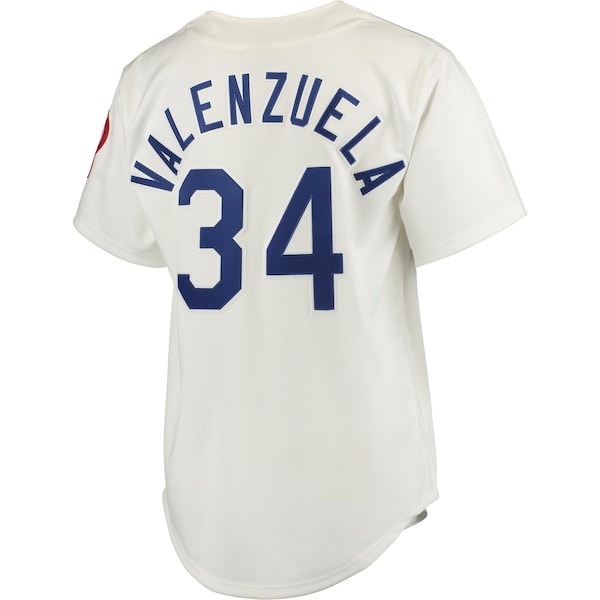 Fernando Valenzuela Los Angeles Dodgers Authentic Jersey - White - Image 3