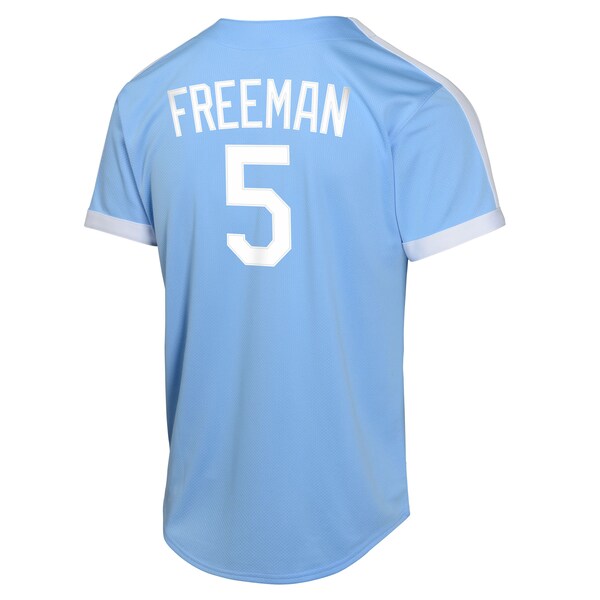 Freddie Freeman Los Angeles Dodgers Nike Limited Cooperstown Collection Alternate Jersey - Royal - Image 3