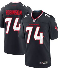 Cam Robinson Houston Texans Nike Team Game Jersey -  Navy