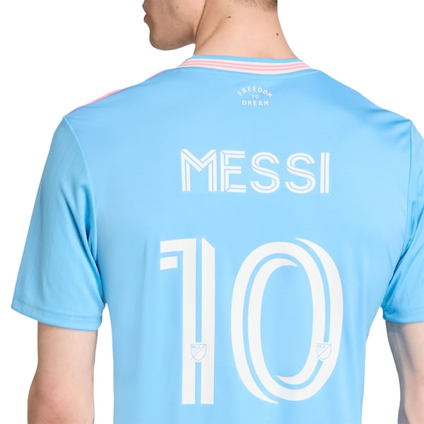 Lionel Messi Inter Miami CF adidas Originals 2025 Third Replica Player Jersey - Blue - Image 7