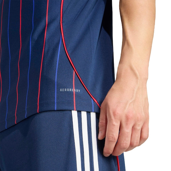 Olympique Lyonnais adidas 2025/26 Away Replica Jersey - Blue/White - Image 12