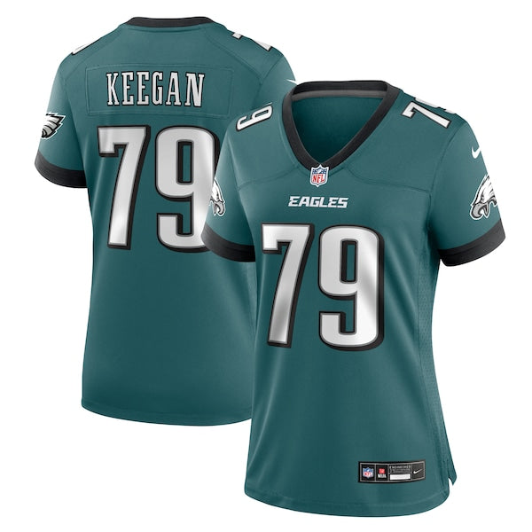 Trevor Keegan Philadelphia Eagles Nike Women's Team Game Jersey - Midnight Green - Image 2