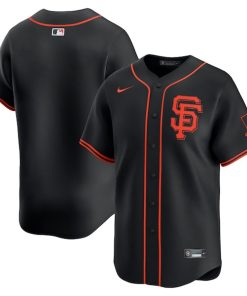 San Francisco Giants Nike  Alternate Limited Jersey?¨C Black