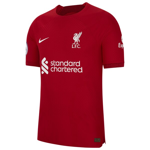 Virgil Van Dijk Liverpool Nike 2022/23 Home Authentic Player Jersey - Red - Image 2