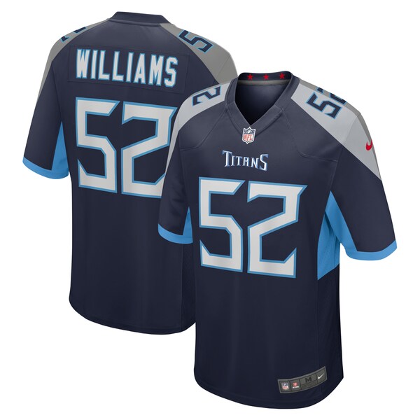 James Williams Tennessee Titans Nike Game Jersey - Navy