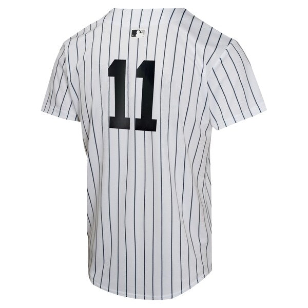 Anthony Volpe New York Yankees Nike Youth Home Game Player Jersey - White - Image 3