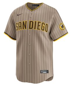 Alternative view of San Diego Padres Nike Alternate Limited Jersey - Sand