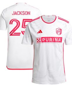 Aziel Jackson St. Louis City SC adidas 2024 The Confluence Kit Replica Player Jersey - White