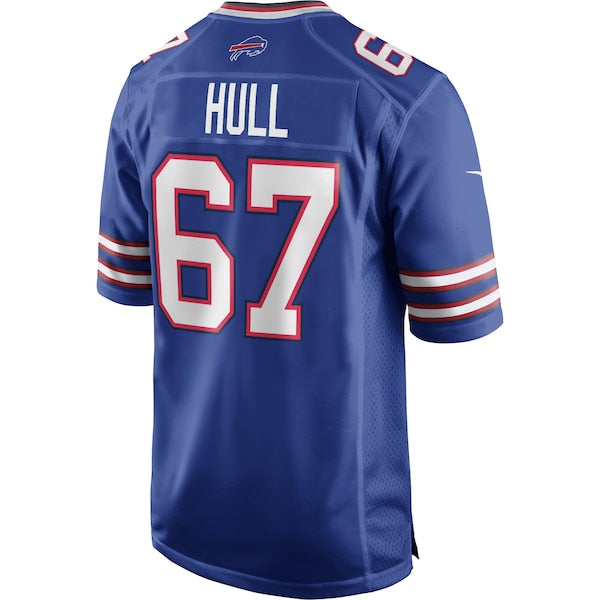 Kent Hull Buffalo Bills Nike Game Retired Player Jersey - Royal - Image 3