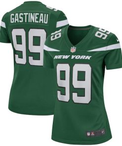 Alternative view of Mark Gastineau New York Jets Nike Women's Game Retired Player Jersey - Gotham Green/White