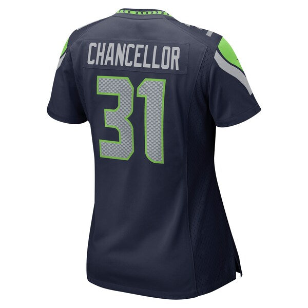 Kam Chancellor Seattle Seahawks Women's Nike Retired Player Game Jersey - College Navy - Image 3