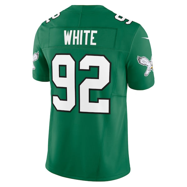 Reggie White Philadelphia Eagles Nike Alternate Vapor F.U.S.E. Limited Jersey - Kelly Green - Image 3