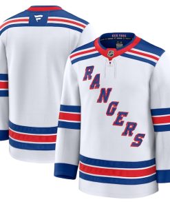 New York Rangers  Away Premium Jersey - White/Navy/Blue