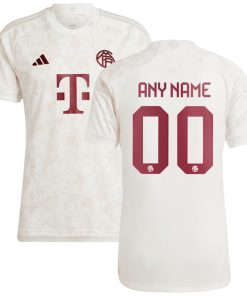 Bayern Munich adidas 2023/24 Third Custom Replica Jersey - White