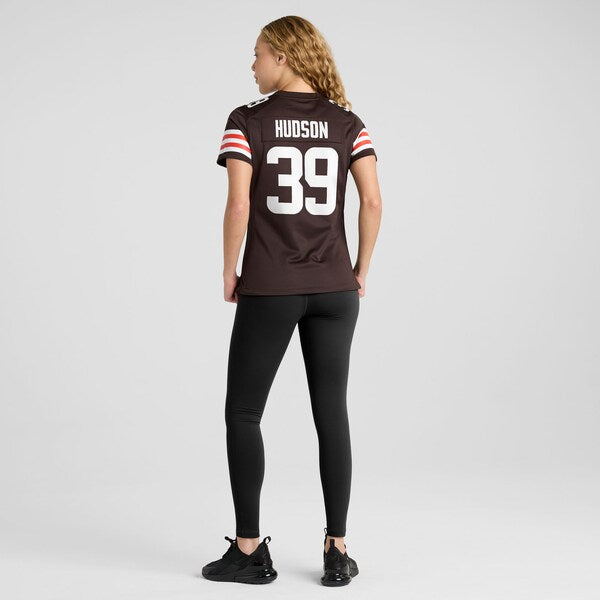 Khaleke Hudson Cleveland Browns Nike Women's Team Game Jersey - Brown - Image 5