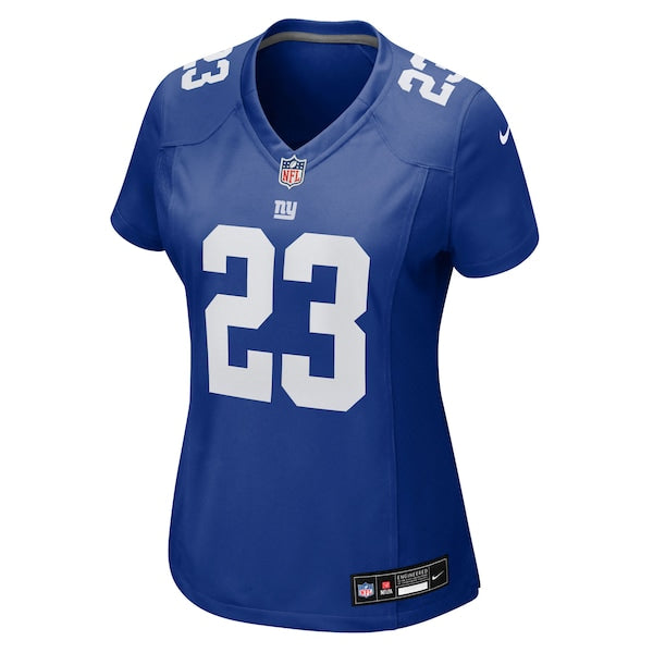 Art Green New York Giants Nike Women's Team Game Jersey - Royal - Image 2