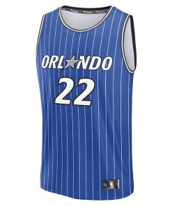 Alternative view of Franz Wagner Orlando Magic  Fast Break Replica Player Jersey - Icon Edition - Blue