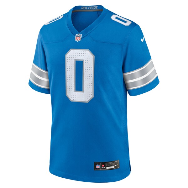 Jahmyr Gibbs Detroit Lions Nike Game Player Jersey - Blue - Image 2